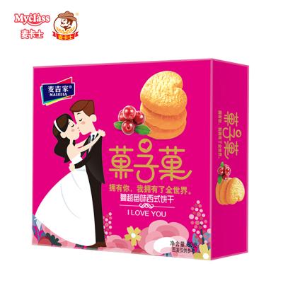 China Low-sodium cranberry flavor cookie andsoft cookie sweet cookie zu verkaufen