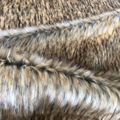 China Garment 100% Acrylic Fake Raccoon Fur , Faux Fur for sale