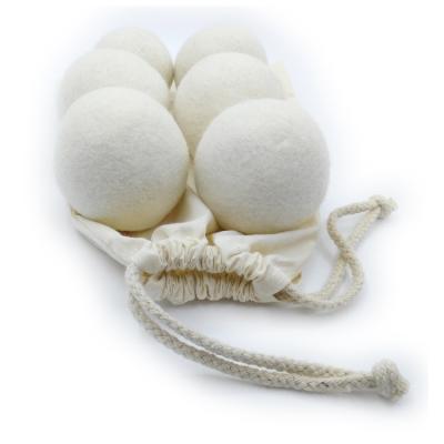 China New Trend Wool Drier Balls, Pack of 6 (Diameter 70mm), Handmade 100% Organic Wool for sale