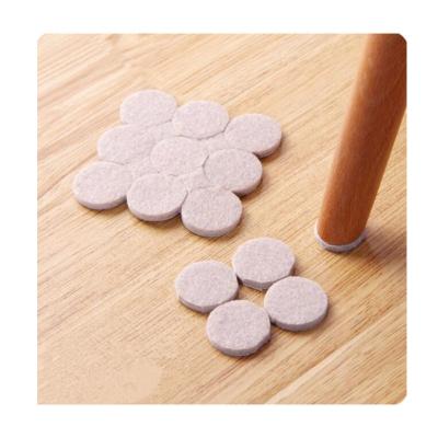 China Handmade Adhesive Wool Felt Floor Furniture Foot Pad For Furniture Protector for sale