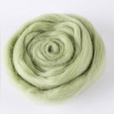 China Sustainable Top16 Colors Natural Merino Wool Soil Fiber Spinning And Felting Needle Craft for sale