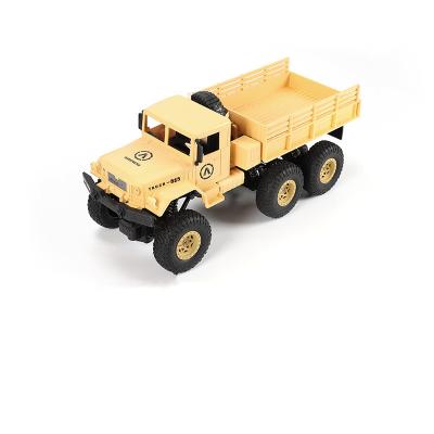 China 6WD Eco-Friendly Material RC Riding Off-Road Toy Car Simulation Military Truck Children's Toy Holiday Gift for sale