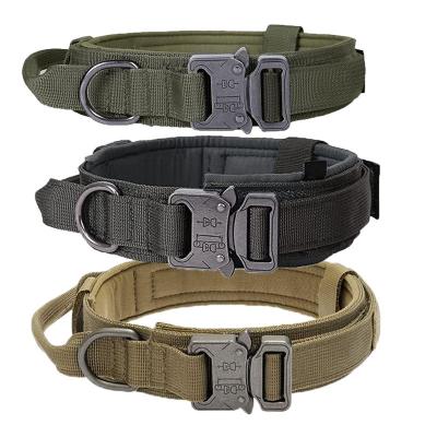 China Viable Tactical Dog CollarLarge and Medium Pet Leash Training Dog Leash Manufacturer for sale