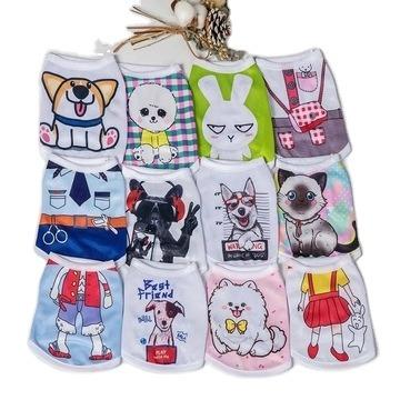 China New Sustainable Small Dog Cat Clothes Wholesale Supply Breathable Lovely Travel A Large Dog Apparel Selection for sale