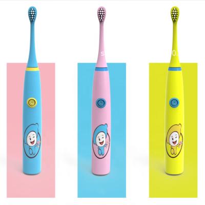 China Factory direct rechargeable soft waterproof Sonic Toothbrush Kids Toothbrush electric toothbrush for sale