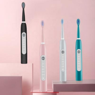 China 2021 Wholesale New Arrival Adult Sonic Toothbrush OEM Toothbrush Rechargeable Whitening Toothbrush for sale