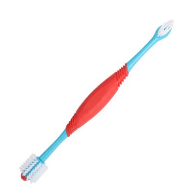 China 2021 ABS Best-Selling New Arrival Pets Dental Care Oral Toothbrush Pets Kit Detergent for sale