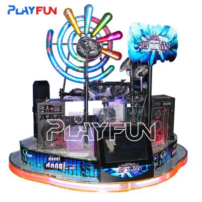 China Friends party jazz drum electronic music arcade game machine for sale