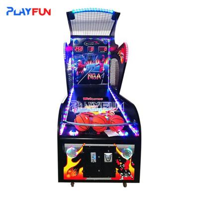 China Coin operated basketball game with video screen electronic MVP basketball machine for sale