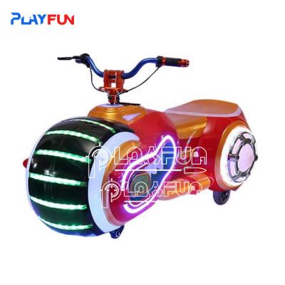 China 2023 Popular Bumper Moto Motorbike Batter Kiddie Rides Park Coin Operated Games Machine with Colorful Lighting for sale