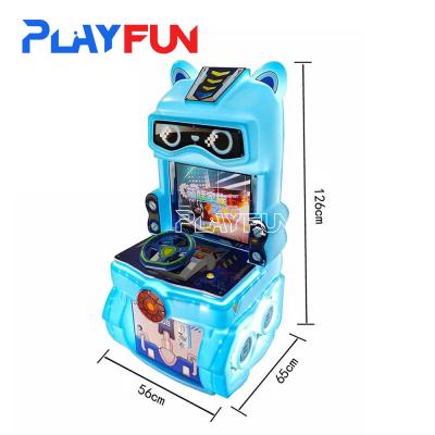 China Münzbetriebene Arcade-Maschinen Liebenswertes Kids-Autosport-Spiel 19' 'LCD-Arcade-Spielmaschine zu verkaufen