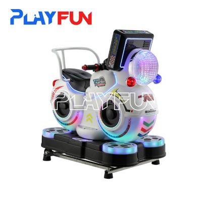 China 3D Kiddie Rides Juego de carreras de motos para niños Happy Little Motorcycle con MP5 en venta