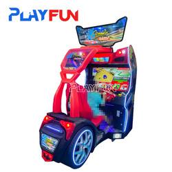 China PlayFun Super Racing Car Luxury Cruising Blast Simulator Racing Car Coin Operated Cruis'n Blast Arcade Game Machine for sale