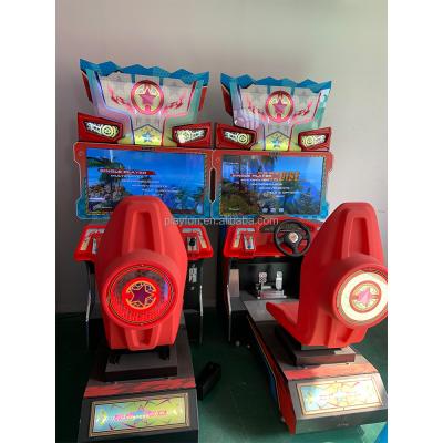 China entertainment coin operated arcade game machine drive simulator machine machine car racing game for sale