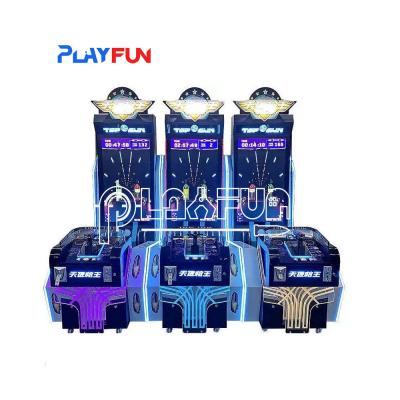 China Playfun Moeda Operada Máquina de Jogo Amusement Video Top Gun Shooting Arcade Games Skill Shooter Simulator Machine à venda