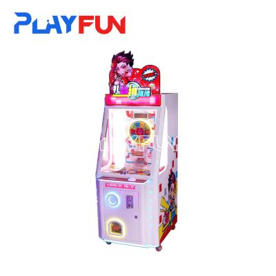 China Coin Pusher Operated Arcade Games Gift Kids Family Entertainment Leg Prize Gift Pusher Machine for Amusement Park for sale