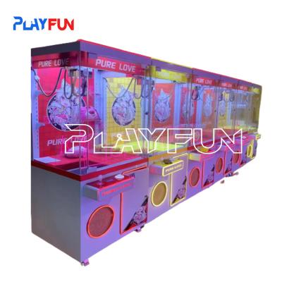 China Playfun PURE LOVE TIDE HOUSE claw crane prize machine coin operated vending gift win plush stuffed  toy  2023 new design for sale