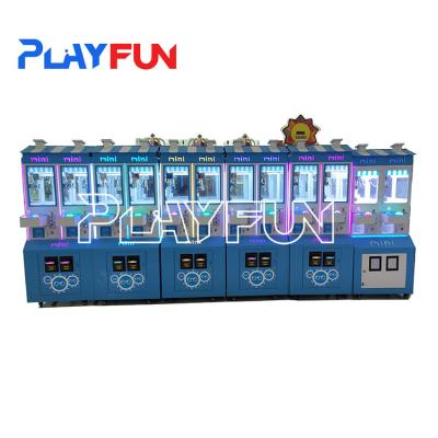 Cina Playfun 2 giocatori mini manicottiera coppia gru manicottiere macchine regalo distributori automatici giocattoli per la manicotta in vendita