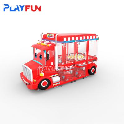 China Popular 6 players 8-10cm stuffed toys truck claw machine toy claw machine for sale