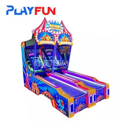 China Indoor Entertainment Happy Sport Bowling 2 Players Arcade Video Happy Rolling Tickets Redemption Game Machine for sale