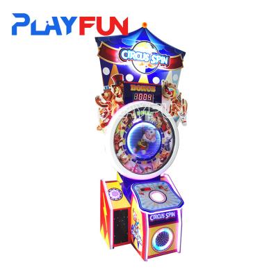 China Playfun Coin Operated Circus Spin Smart Lottery Game Machine Ticket Arcade Redemption Game for sale