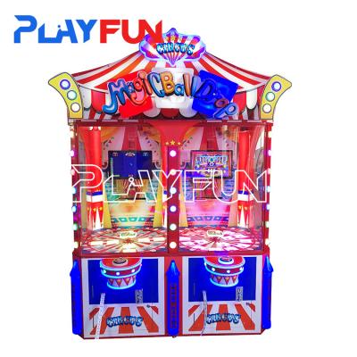 China Resort Hotel Circles Magic Drop Ball Redemption Lottery Game Ticket Video Game Machine for sale