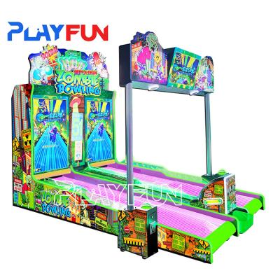 China Playfun Nieuwe producten Delux grote zombie bowling kiddie bowling game machine bowling hal arcade games machine Te koop