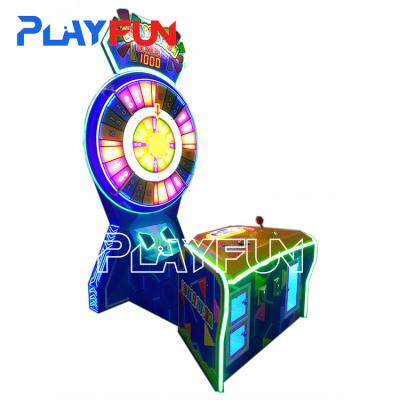 China Playfun rotary storm Wheel of fortune Arcade jackpot bonus wheel ticket redemption game machine for sale