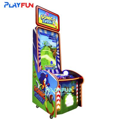 Chine centre de divertissement familial 5 ans personnalisé Sonic Dash Kids la plus populaire machine de jeu vidéo arcade à vendre