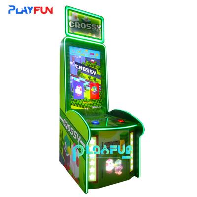 China Family fun carnival center device Crossy road video arcade Ticket  video game play fun lottery for sale