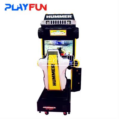 China Indoor Coin Operated Arcade Kids Driving Simulator Arcade Racing Hummer for sale