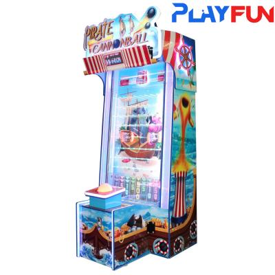 China Playfun Redemption tickets machine Pirate Cannonball ticket game arcade game machine coin operated machine for sale