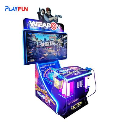 China Playfun Weapon Laser Gun Shooting Arcade Game Shooting Simulator Game Machine for sale