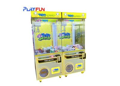 China Playfun Prize Kids Plush Toy Claw Machine World Claw Game Machine Customizable for sale