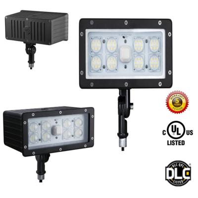 China AC100-277V 5 Years Warranty 45W Outdoor LED Flood Light LED Security UL DLC for sale