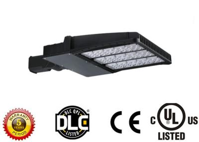 China High Wattage 300watt Energy Shoe Box commercial parking lot lighting Ultra slim , 130Lm / W led pole lights for sale