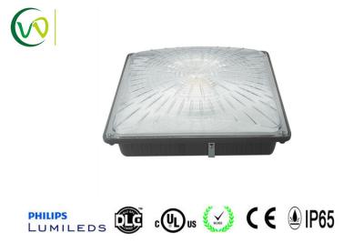 China 45 W Led Canopy Lights Fixtures , Security Areas Gas Station Lighting Brightness for sale