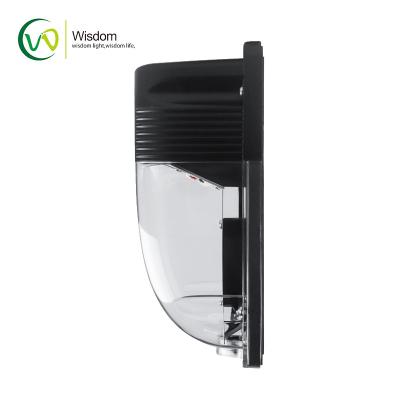 China Dlc List 20W Led Outdoor Flood Lights Wall Pack Photocell Control Aluminum Housing for sale