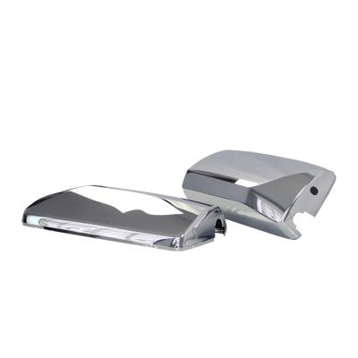 China Container US Warehouse Shipping Full Chrome Car Rear View Mirror Cover For VOLVO VNL for sale