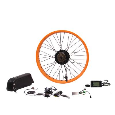 China 26 inch tire 750 watt motor 48v 13ah battery cycle electric bike for fat bike 26