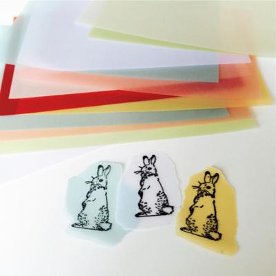 China Handmade Tracing Paper Colored Translucent Paper Vellum For CAD Drawing And Printing for sale