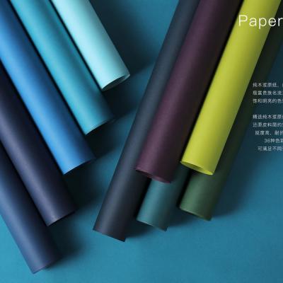 China Recyclable Paper Catalog 116g Pure Original Wood Pulp Porcelain Paper Factory for sale