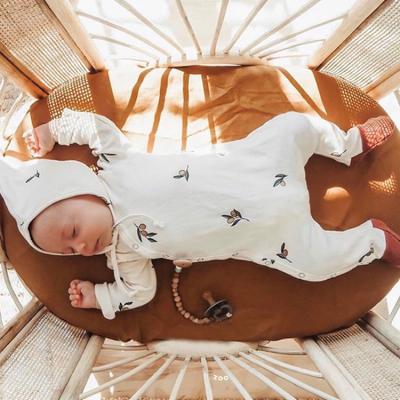 China 2022 New Spring Baby America Institute of Statistics Europe Cotton Pajamas and Hares Newborn Clothes America Baby Long Sleeve Overalls for sale