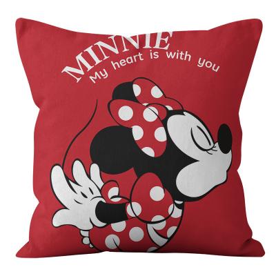 China Cute Sofa Bedside Home Valentine's Day Pillowcase Couples Anti-pull Cartoon Decorative Pillow Cushion Cover for sale