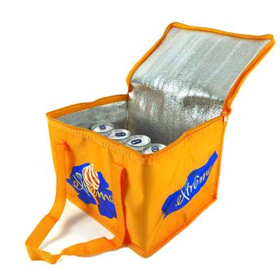 China Waterproof Custom Reusable Eco-Friendly Bag Seafood Heat Insulation Cooler Lunch Take-Out Bag for sale