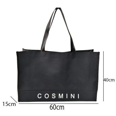 China Durable Xford Fabric Canvas Bag Eco Friendly Nonwoven Folding Shopping Bag Handled Portable Fashion Large Capacity for sale