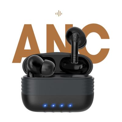 China Original TWS V5.1 Wireless Earphone TWS (True Wireless Stereo) ANC Stereo 9D Active Noise Canceling Game Earbuds for sale