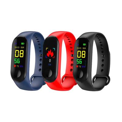 China Rate Sleep Smart Band Color Screen Hot Sale 3G Smartwatch M4 Smart Wristband M4 for sale