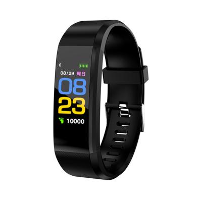 China Touch Screen 115 plus Wristband Heart Rate Blood Pressure Fitness Tracker Fitbits Smart Watch 115plus OLED Smart Wristband for sale