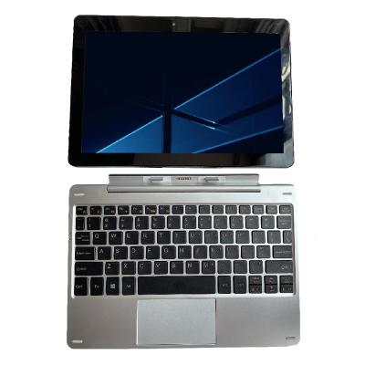 China Hard 10.1 inch laptop win10 dual camera 4GB+64GB 2 in 1 Tablet PC PC + laptop mini notebook for sale